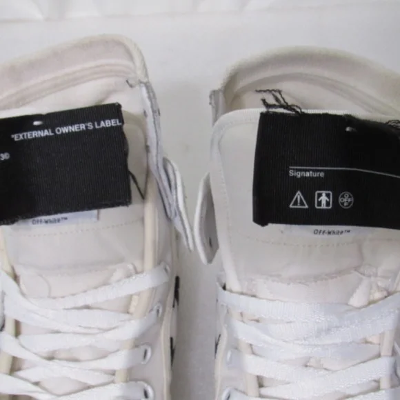 Off-White Off Court 3.0 Men's White/White Leather High Top Sneakers Sz 42 US 9 - Picture 11 of 16